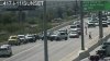 Colisión de patrullas en la I-11 y Sunset durante procesión en honor a oficial caído