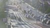 Accidente entre un vehículo y un motociclista obliga al cierre de Sunset Road