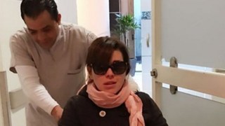 Alicia Machado, en el hospital de urgencias