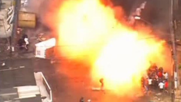 Video: Violentas manifestaciones en Brasil