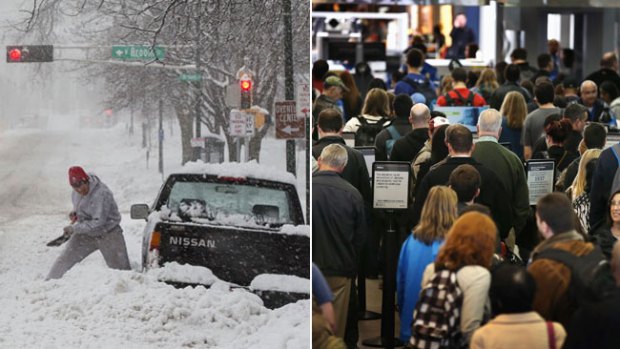 Video: Nevada mata a 6 y cancela vuelos