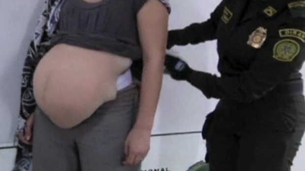 Video: No era un bebé, era droga