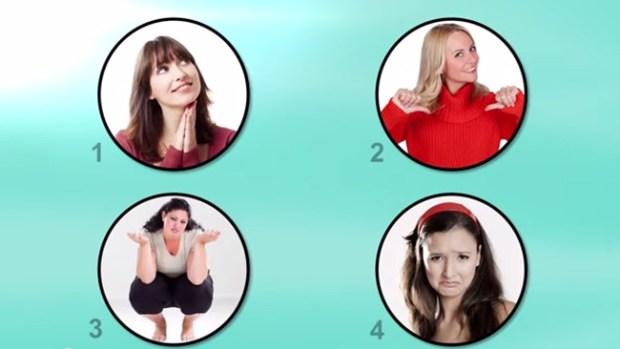 Video: Los 4 tipos de mujeres: ¿tú cuál eres?