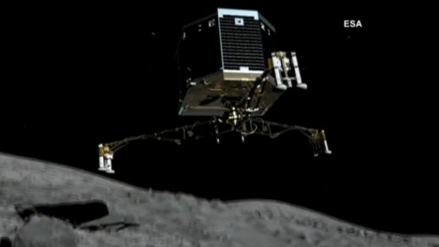 Video: Robot inicia descenso en cometa 67P