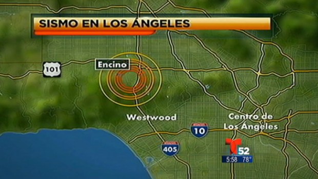 Video: Regresa la calma tras fuerte sismo en L.A.