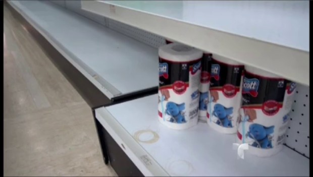 Video: Escasez de papel sanitario en Venezuela