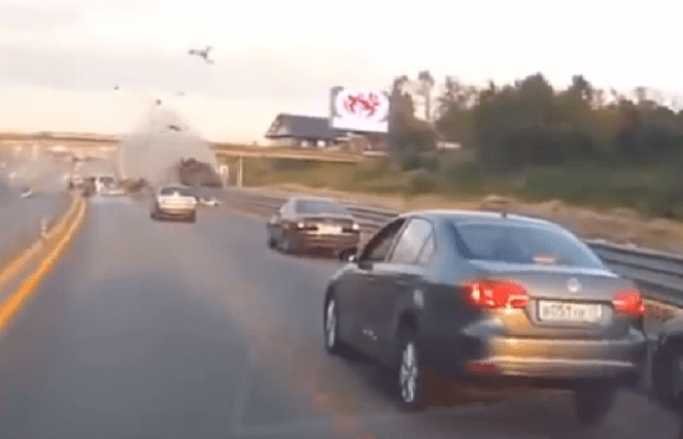 Video: Video de accidente espantoso en Rusia