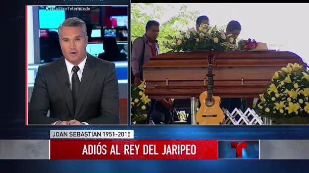 Primeras imágenes del feretro de Joan Sebastian
